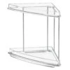 2-Tier Corner Bathroom Organizer