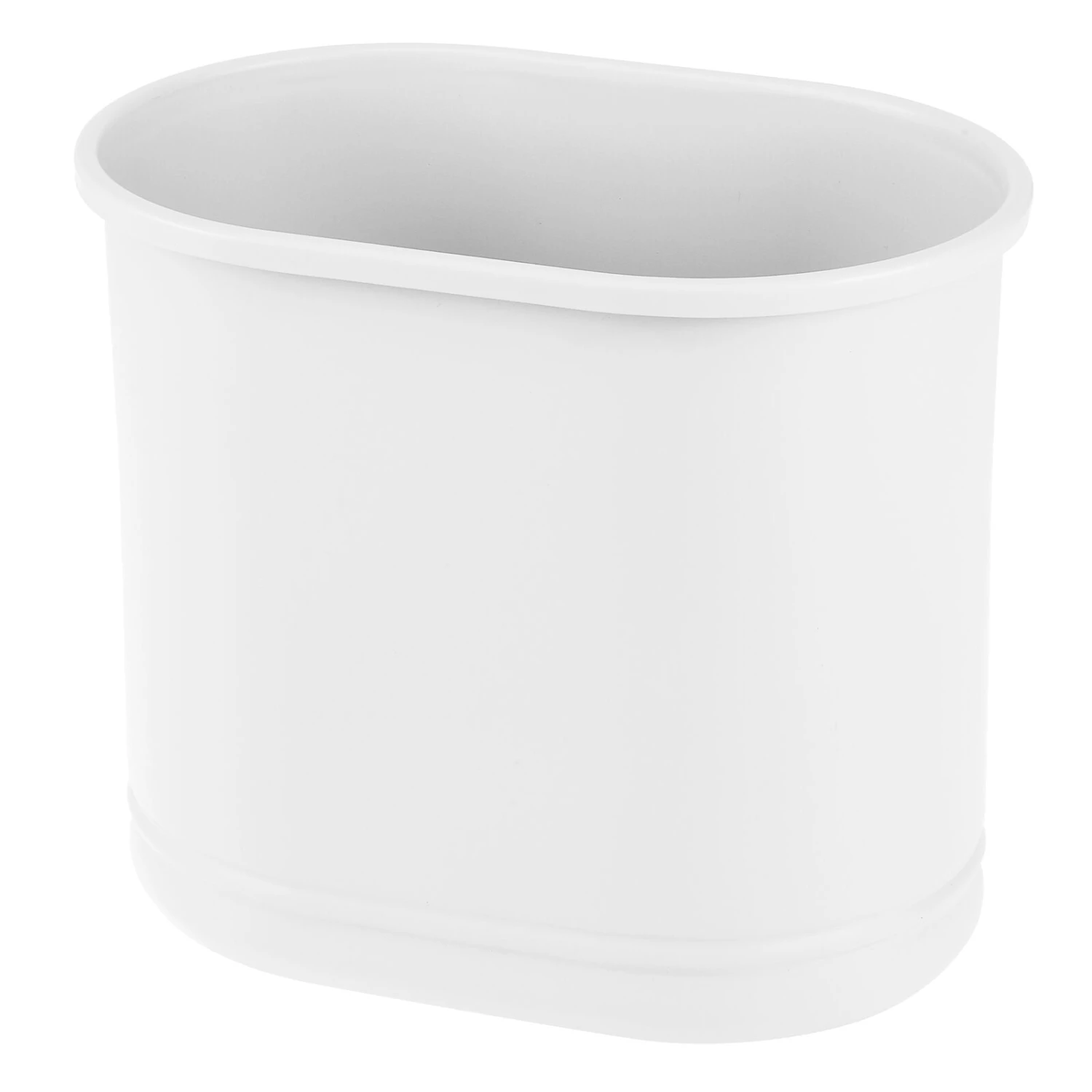 9.5-Liter Oval Bathroom Trash Can 2 9.5-Liter Oval Bathroom Trash Can - Image 2