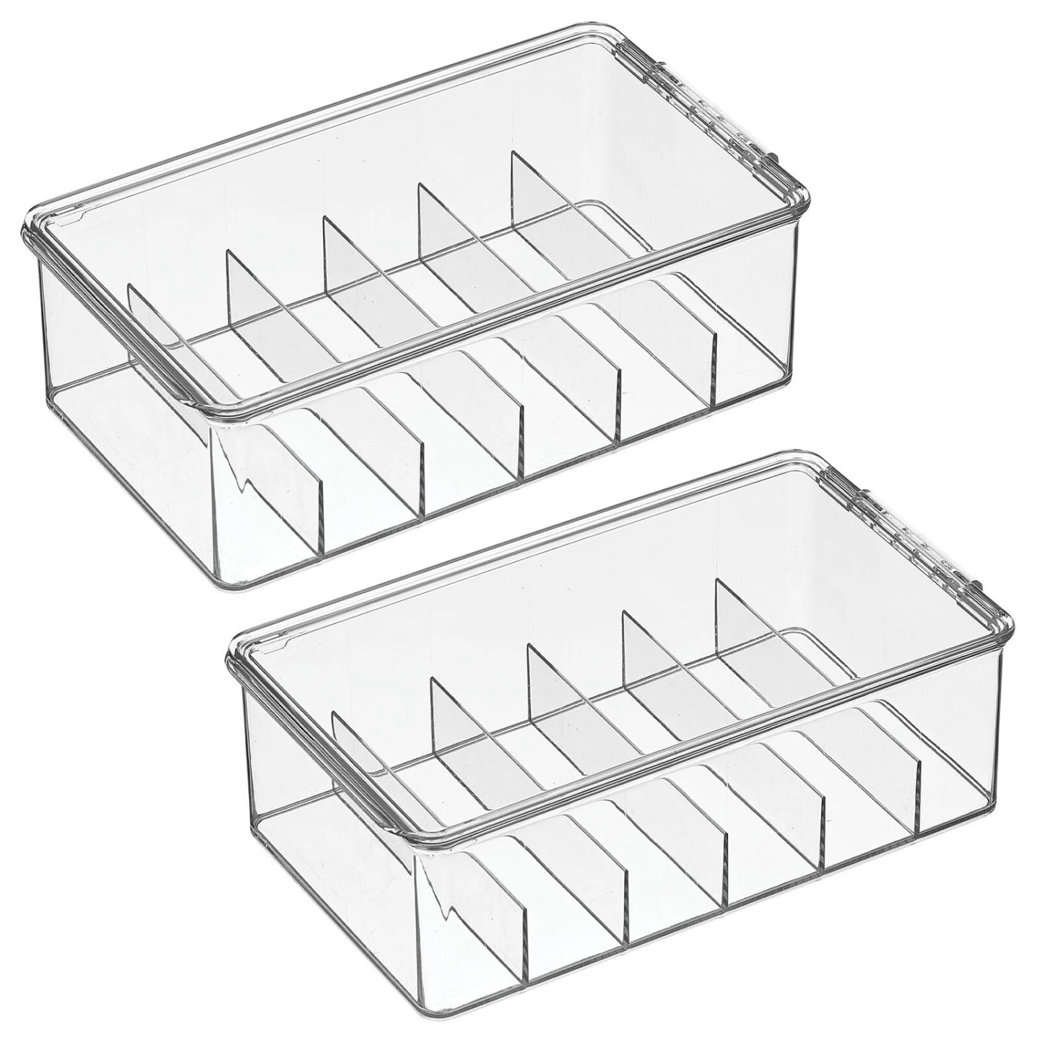 6-Section Stackable Storage Box 7 6-Section Stackable Storage Box - Image 7