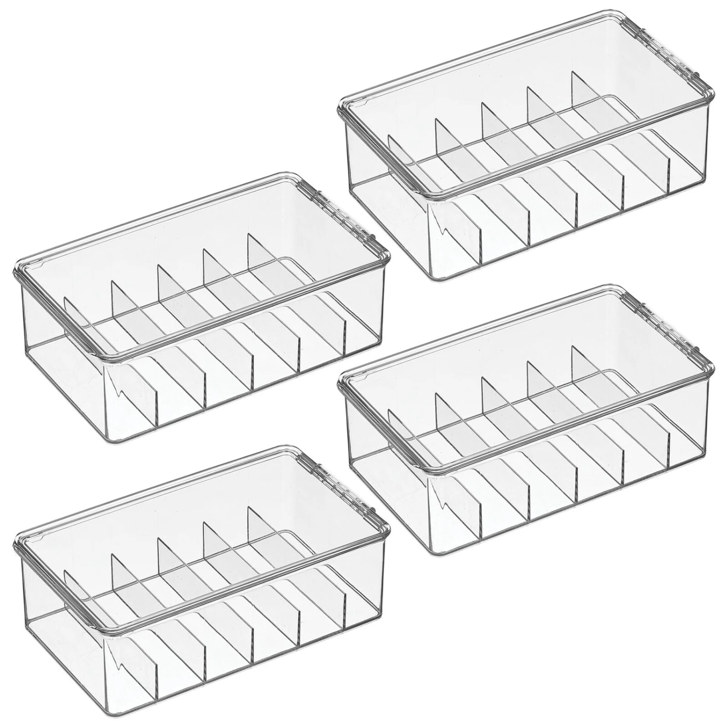 6-Section Stackable Storage Box 8 6-Section Stackable Storage Box - Image 8
