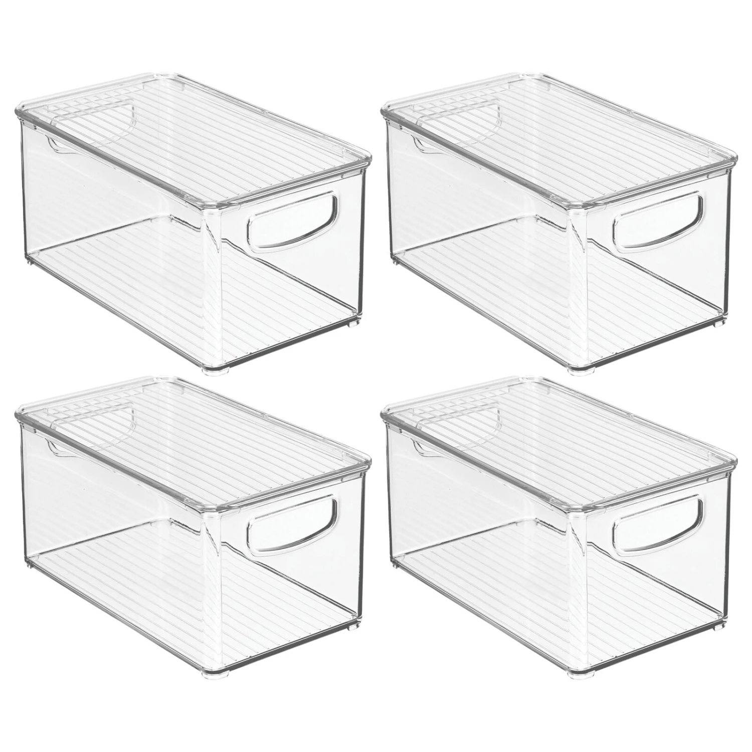 Stackable Bin With Lid11 X 6 X 5 10 Stackable Bin With Lid11 X 6 X 5 - Image 10
