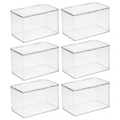 Hinged-Lid Kitchen Storage Box 7 X 11 X 6.5 -Home storage 1600 Square JPG 21258MDK.MAIN 3 3ec01afb e125 4f8f 8ba5 d6e1e9554879