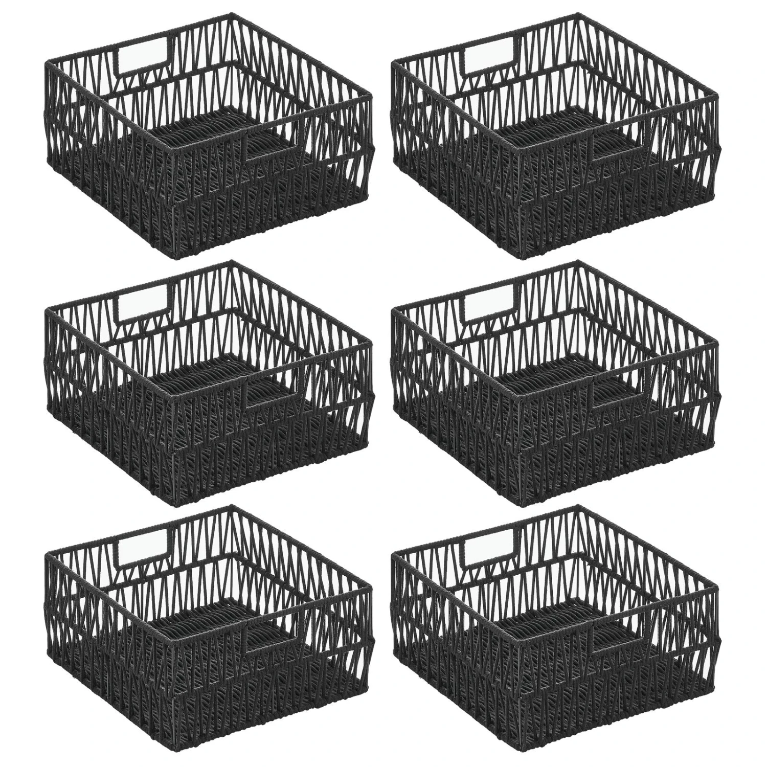 Cotton Rope Basket 13 X 12 X 6 6 Cotton Rope Basket 13 X 12 X 6 - Image 6