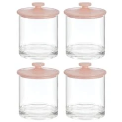 Acrylic Bathroom Canisters -Home storage 1600 Square JPG 21502MDBA.MAIN 3