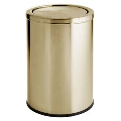 18-Liter Swing Lid Trash Can -Home storage 1600 Square JPG 21798MDBST OLa