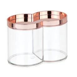 Stackable Divided Vanity Canister -Home storage 1600 Square JPG 41549 OLa