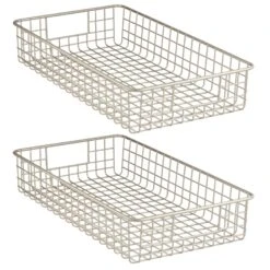 Wire Pantry Basket 16 X 9 X 3 -Home storage 1600 Square JPG 4689MDK