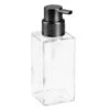 Square Glass Refillable Foaming Soap Dispenser