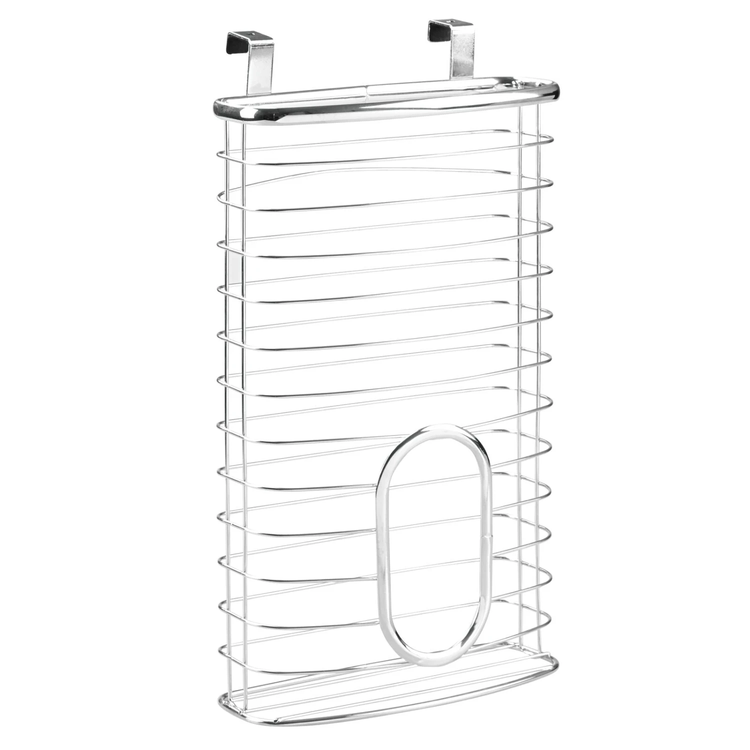 Over-the-Cabinet Grocery Bag Holder 1 Over-the-Cabinet Grocery Bag Holder