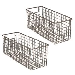 Wire Pantry Basket 16 X 6 X 6