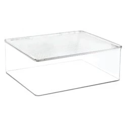 Hinged-Lid Kitchen Storage Box 11 X 13 X 5 14 Hinged-Lid Kitchen Storage Box 11 X 13 X 5 -Home storage 1600 Square JPG 9143MDK.PT02