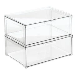 Stackable Kitchen Storage Drawer 12 X 16 X 6 -Home storage 1600 Square JPG RFQ 33732 clear Stack1b