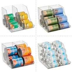 Divided Can Dispenser Bin 11 X 12 X 8.5 10 Divided Can Dispenser Bin 11 X 12 X 8.5 -Home storage 1600 Square JPG RFQ 40055 clear detail