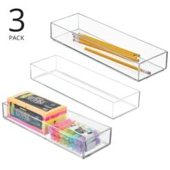 Desk Drawer Organizer 12 X 4 X 2 -Home storage 2000 300DPI 01106MDO ICON
