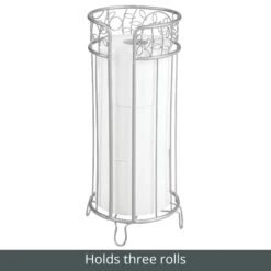 3-Roll Vine Toilet Paper Storage Stand 13 3-Roll Vine Toilet Paper Storage Stand -Home storage 2000 300DPI 06312MDBST 20 20Detail