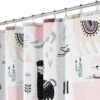 Leaping Llamas Shower Curtain