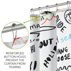 Surfer Dude Shower Curtain -Home storage 2000 300DPI 22357MDSC 5