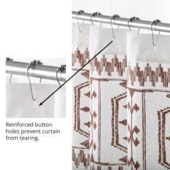Boho Tassel Shower Curtain -Home storage 2000 300DPI 22359MDSC J