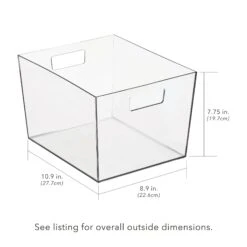 Bin With Handles 12 X 10 X 8 9 Bin With Handles 12 X 10 X 8 -Home storage 2000 300DPI 22784MD dims