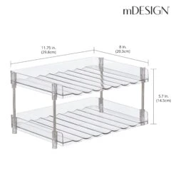 2-Tier Bottle Organizer -Home storage 2000 300DPI 23040MDFT dims