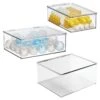 3-Piece Stackable Storage Bin Set
