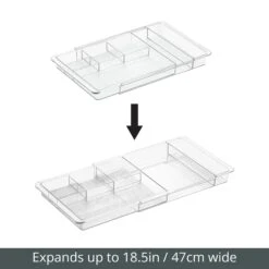 Expandable Makeup Drawer Organizer 8 Expandable Makeup Drawer Organizer -Home storage 2000 300DPI 23659MDC detail