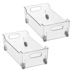 Rolling Toy Bin With Handles 16 X 8 X 5 -Home storage 2000 300DPI 23703MDK 2EMAIN 3