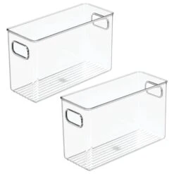 Office Storage Bin With Handles 10 X 4 X 6 -Home storage 2000 300DPI 7111MDO 2EMAIN 3