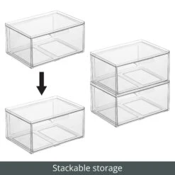 Stackable Kitchen Storage Drawer 9 X 12 X 6 -Home storage 2000 300DPI RFQ 2044115 20clear detail3 057e060e 6e87 428e b9f9 2ed8919e326b