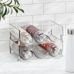 Stackable Triple Bottle Storage Rack -Home storage 2000 300DPI RFQ 207675 20clear glam