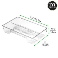 In-Drawer Toothbrush Tray -Home storage 2000 Square JPG 00224MDBST dims