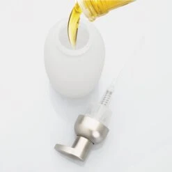 Glass Refillable Foaming Soap Pump Dispenser -Home storage 2000 Square JPG 00432MDBA.PT02