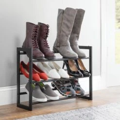 3-Tier Expandable Shoe Rack -Home storage 2000 Square JPG 00556MDCO.PT02