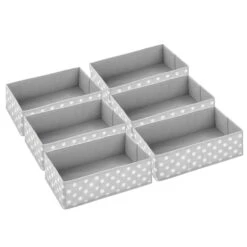 Fabric Drawer Organizers 12 Fabric Drawer Organizers -Home storage 2000 Square JPG 00606MDCO Outline