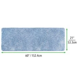 Solid Non-Slip Heathered Bath Rug -Home storage 2000 Square JPG 00943MDBST.PT01