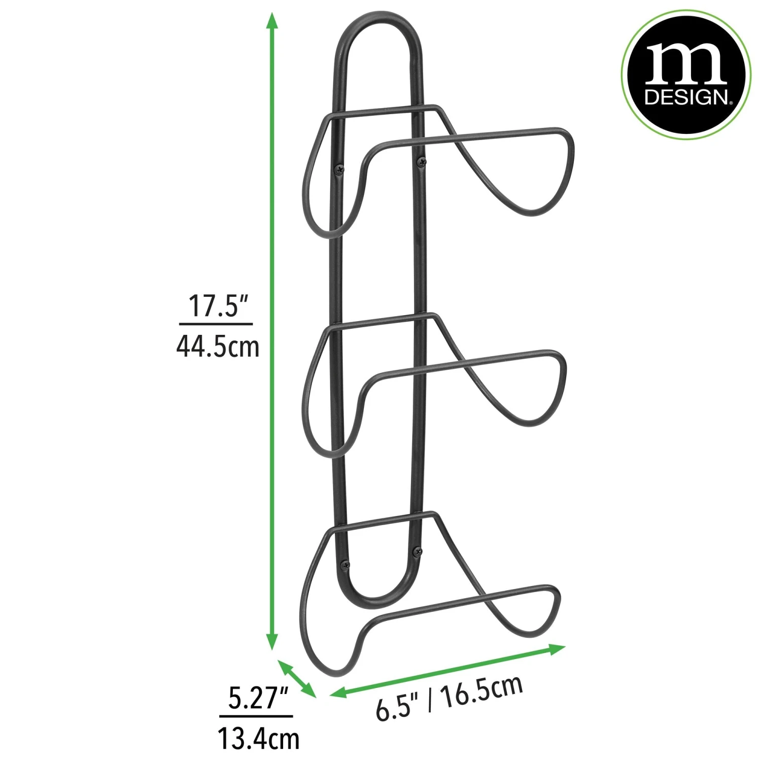 3-Tier Wall-Mounted Towel Rack 8 3-Tier Wall-Mounted Towel Rack - Image 8