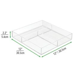 3-Section Makeup Drawer Organizer 5 3-Section Makeup Drawer Organizer -Home storage 2000 Square JPG 0118MDCEU 2EPT01