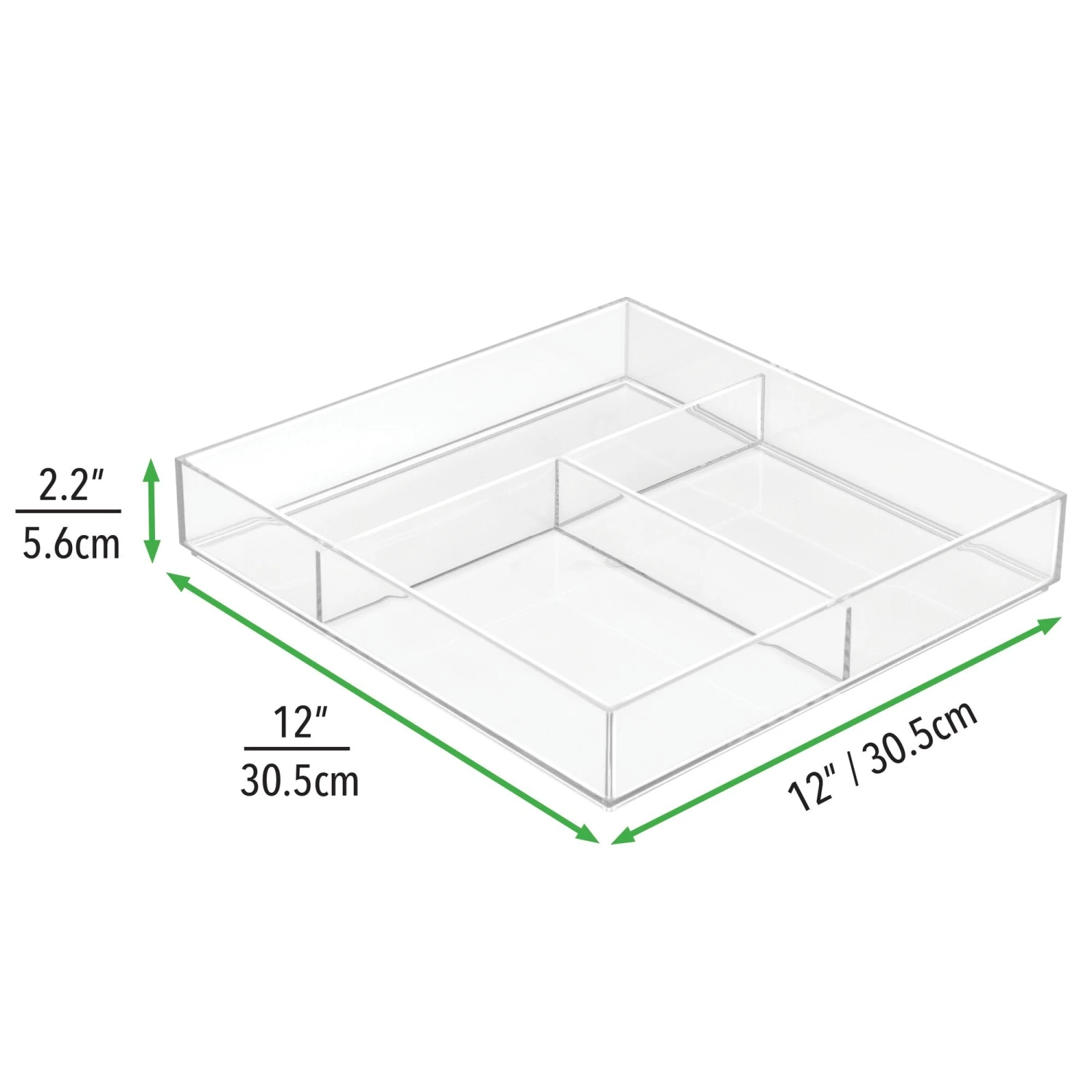 3-Section Makeup Drawer Organizer 3 3-Section Makeup Drawer Organizer - Image 3