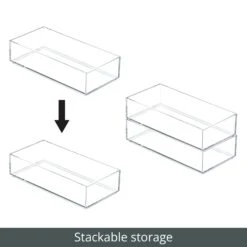 Desk Drawer Organizer 8 X 4 X 2 10 Desk Drawer Organizer 8 X 4 X 2 -Home storage 2000 Square JPG 0134MDO Detail