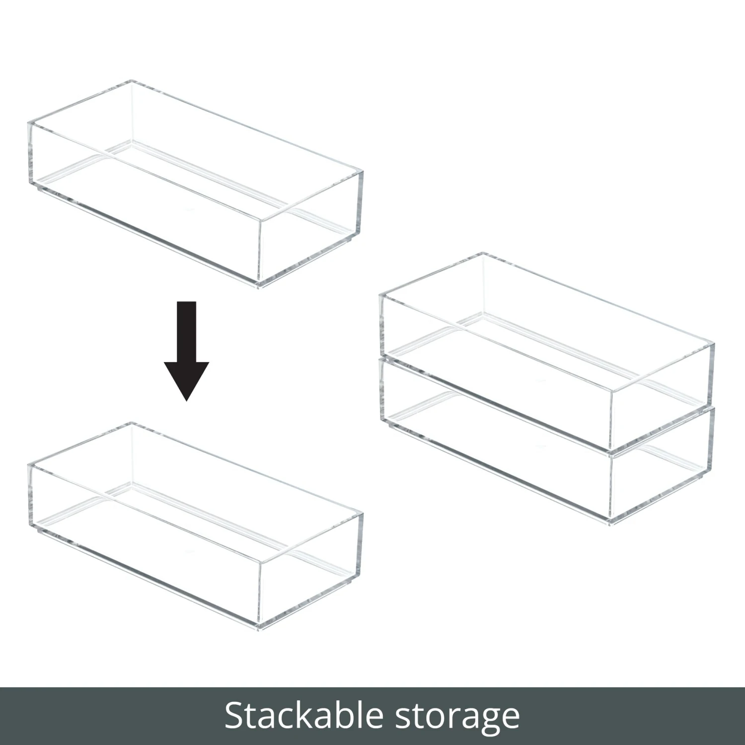 Desk Drawer Organizer 8 X 4 X 2 5 Desk Drawer Organizer 8 X 4 X 2 - Image 5
