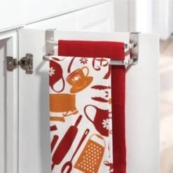 10" Over-the-Cabinet Double Towel Bar -Home storage 2000 Square JPG 01808MDK.PT01