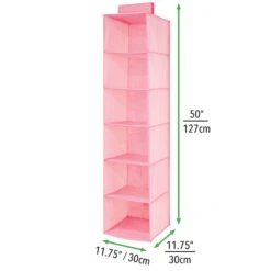 6-Shelf Kids Closet Organizer -Home storage 2000 Square JPG 02149MDB Dimensions