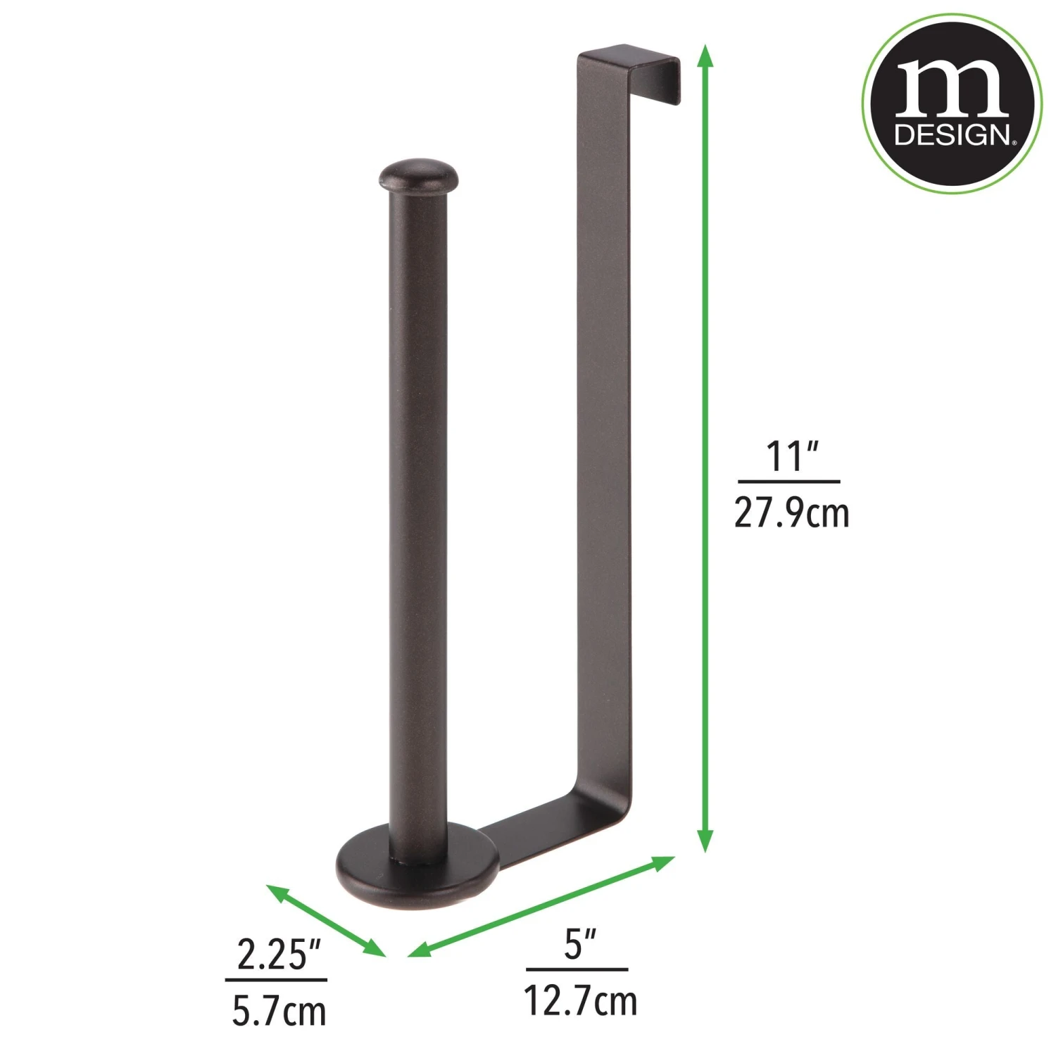 2-Roll Over-the-Tank Toilet Paper Holder 6 2-Roll Over-the-Tank Toilet Paper Holder - Image 6