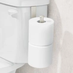 2-Roll Over-the-Tank Toilet Paper Holder 21 2-Roll Over-the-Tank Toilet Paper Holder -Home storage 2000 Square JPG 02312MDBST.PT01