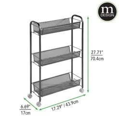 3-Tier Cart With Handles -Home storage 2000 Square JPG 02562MDL