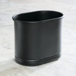9.5-Liter Oval Bathroom Trash Can 19 9.5-Liter Oval Bathroom Trash Can -Home storage 2000 Square JPG 02715MDBA.PT01