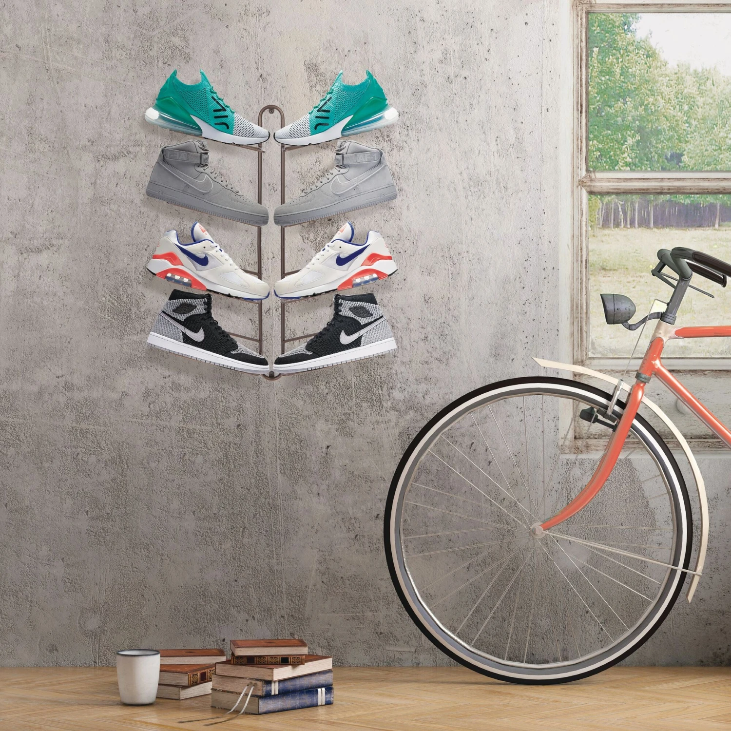 Wall Mounted Shoe Rack 3 Wall Mounted Shoe Rack - Image 3