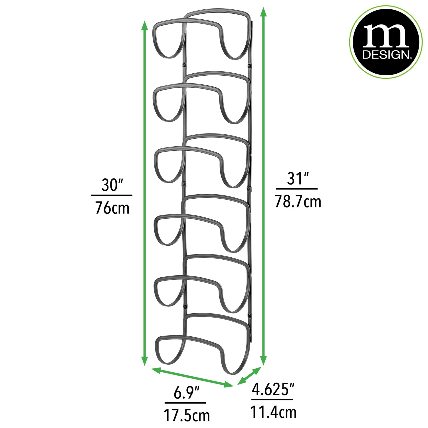 Wall Mounted Wine Rack 3 Wall Mounted Wine Rack - Image 3