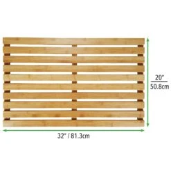 Bamboo Doormat -Home storage 2000 Square JPG 04591MDBA.PT03
