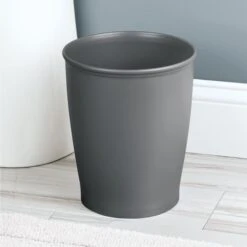 Round 6-Liter Bathroom Trash Can -Home storage 2000 Square JPG 04996MDBST.PT01